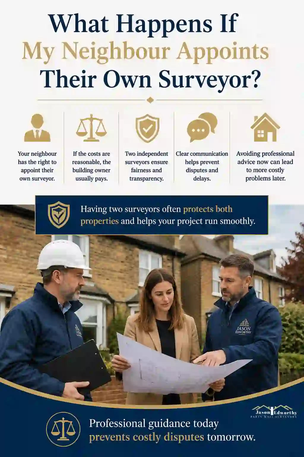 What Happens If My Neighbour Appoints Their Own Surveyor South Ockendon?